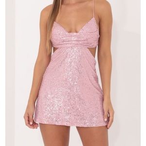 Lucy in the sky Pink Sequin Dress *******Brand New*******